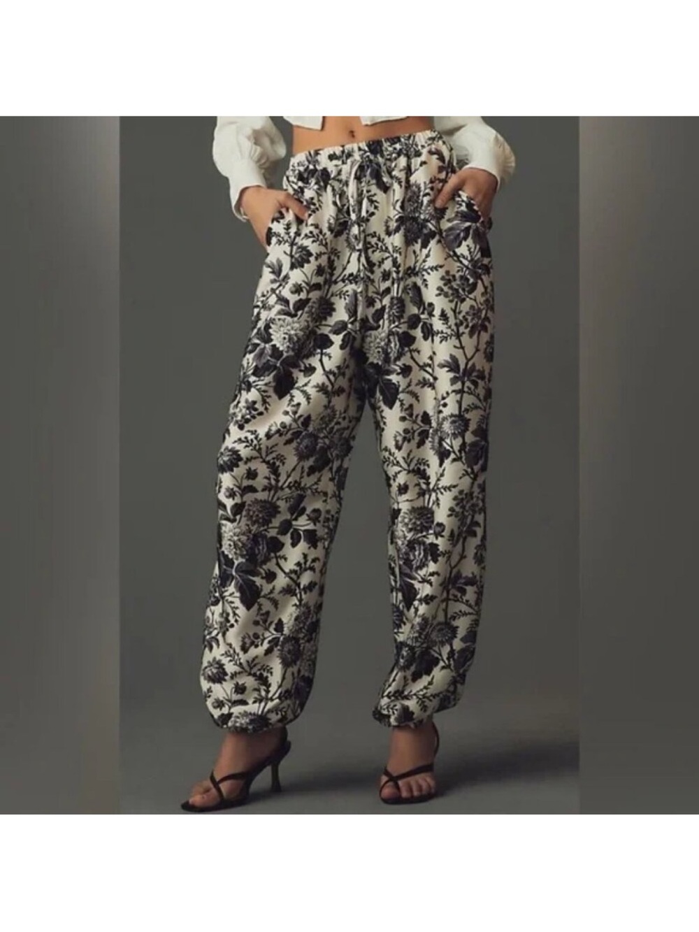 Maeve Silky Parachute Pants